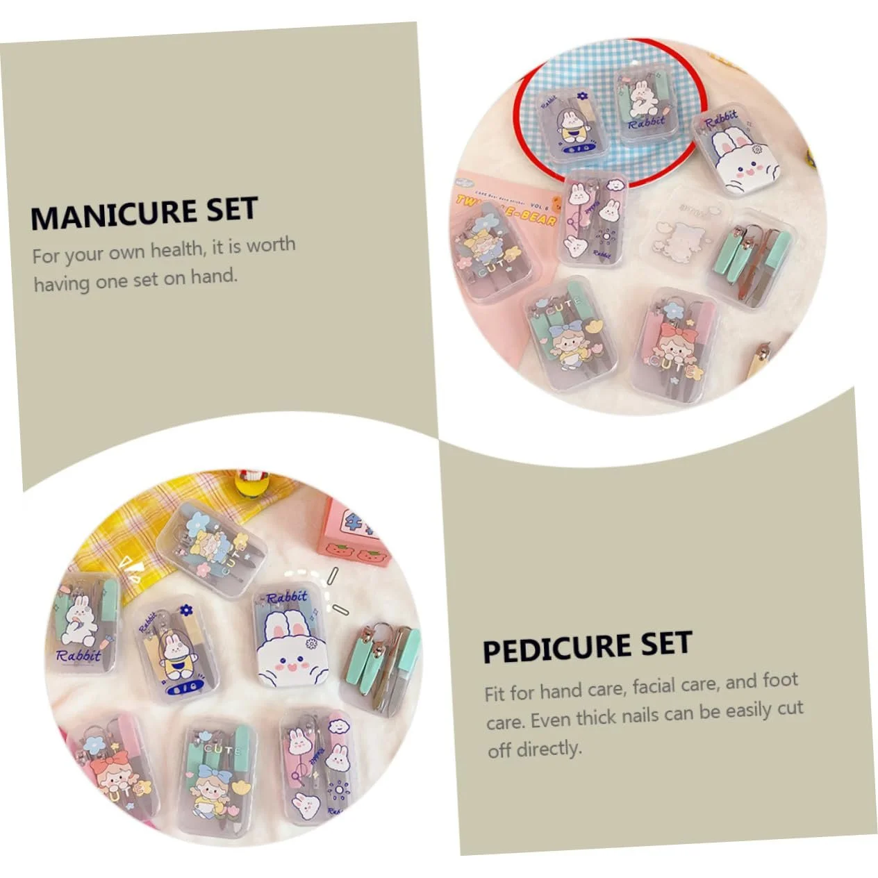 Набор для маникюра WRITWAA, для дома и путешествий, фото №2