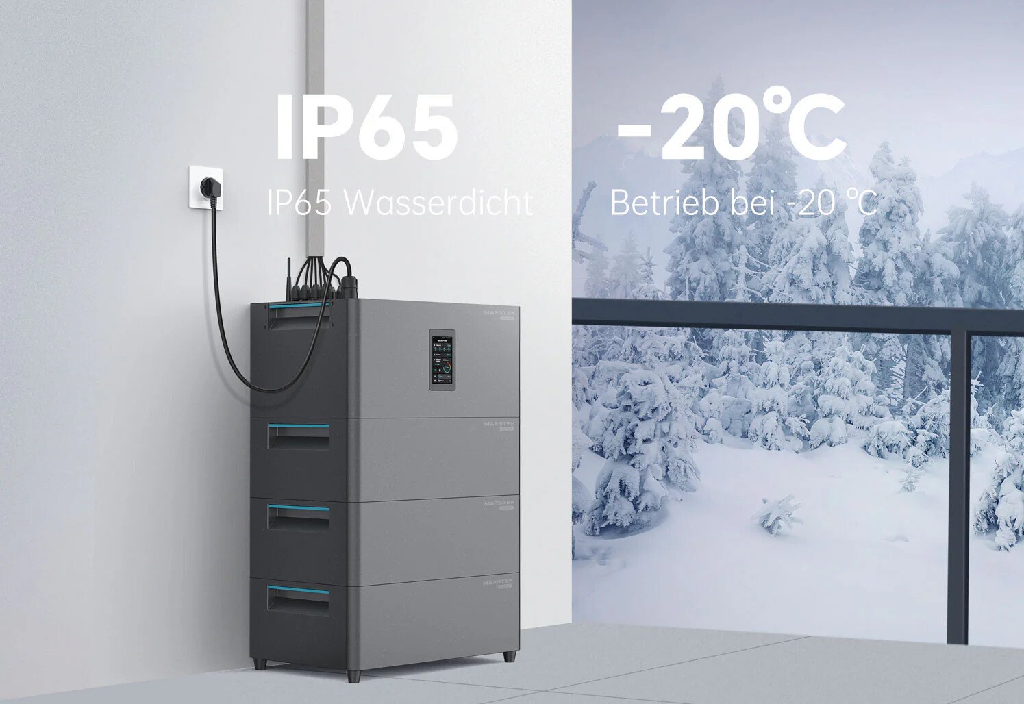 Зарядна станція Marstek JUPITER-C Plus 2560 Вт*год - Німецький виробник, фото №13 Зарядна станція Marstek JUPITER-C Plus 2560 Вт*год - Німецький виробник, фото №13