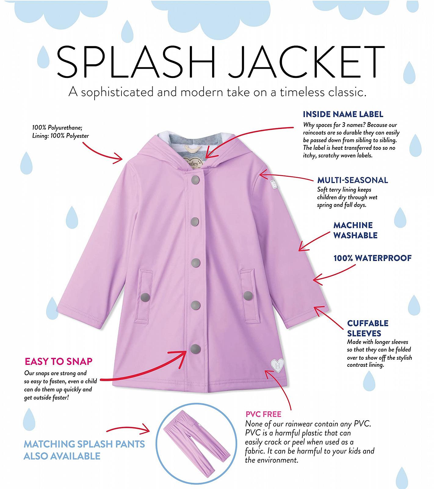 Куртка дождевик Hatley Sherpa Lined Splash Jacket, фото №5