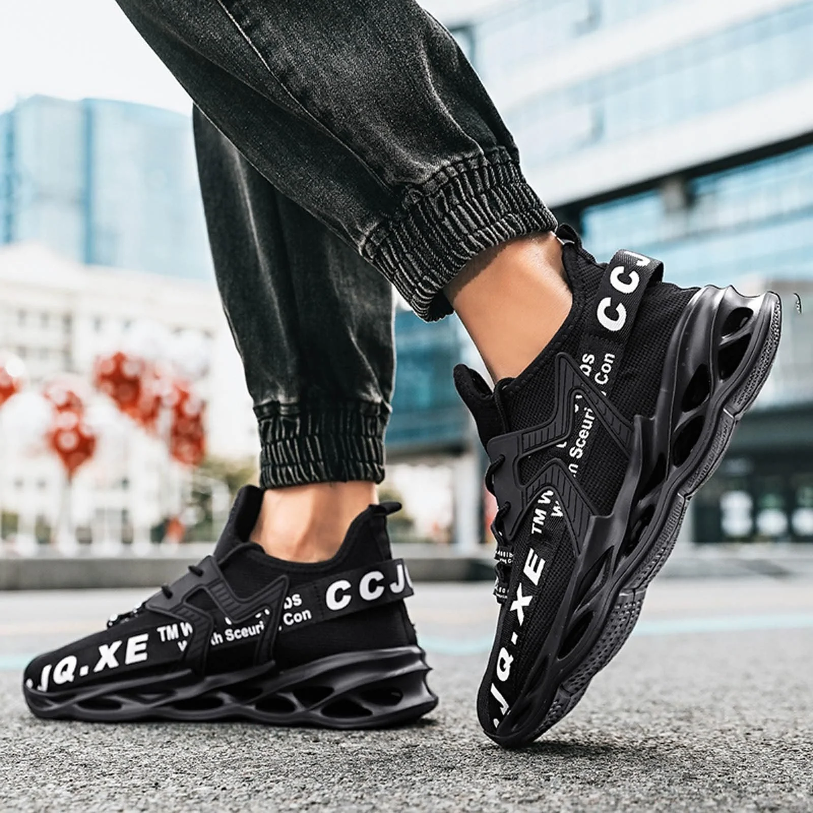 Кросівки Famzuneu Чорний, фото №2 Кросівки Famzuneu Чорний, фото №2