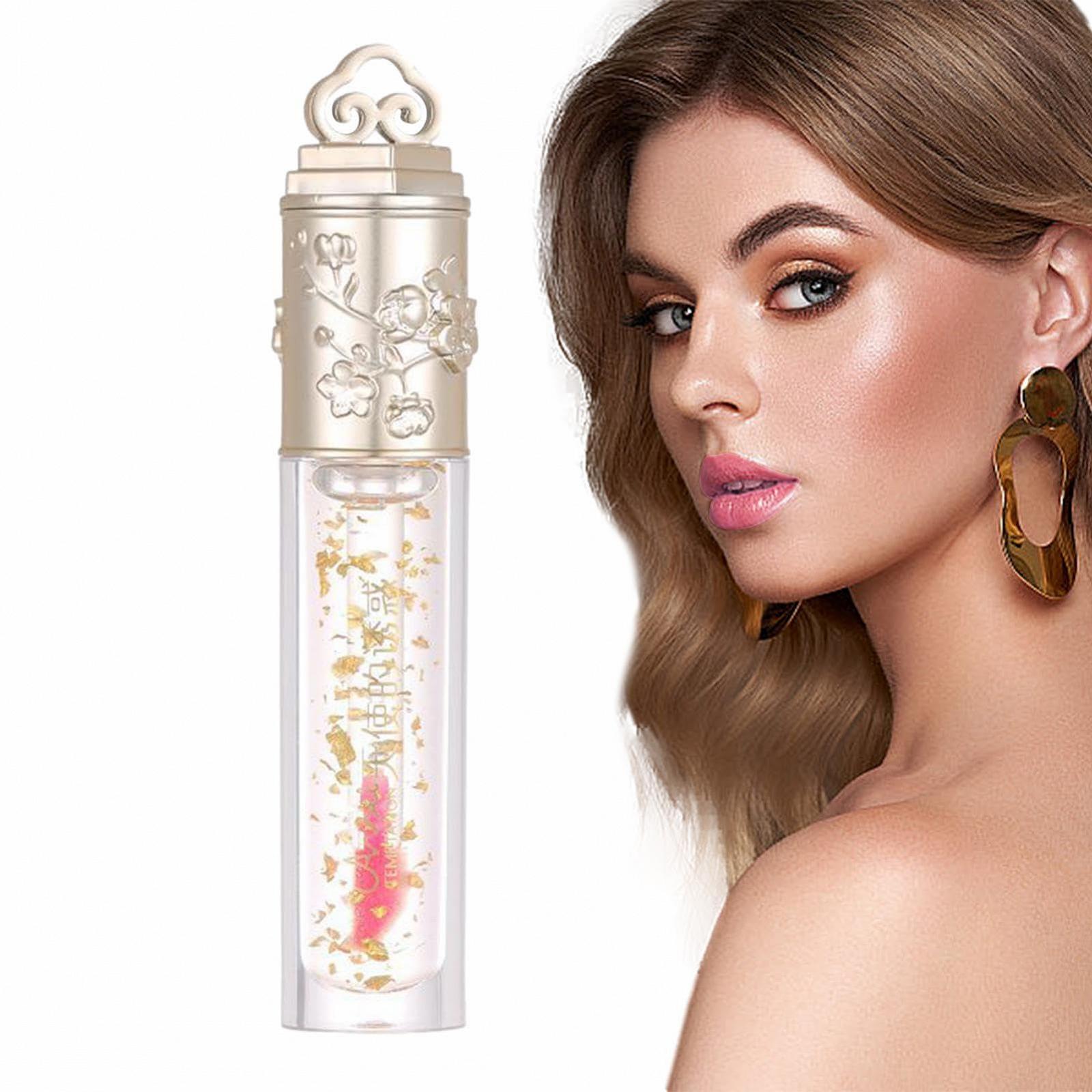 Олія для губ, що змінює колір Povanjer, зволожуючий блиск для губ, змінює pH, фото №8