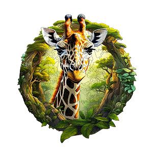 Купить Деревянный пазл Jigfoxy Жираф L 34 x 31,4 см 260 элементов - Фото 1 Деревянный пазл Jigfoxy Жираф L 34 x 31,4 см 260 элементов - Фото 1