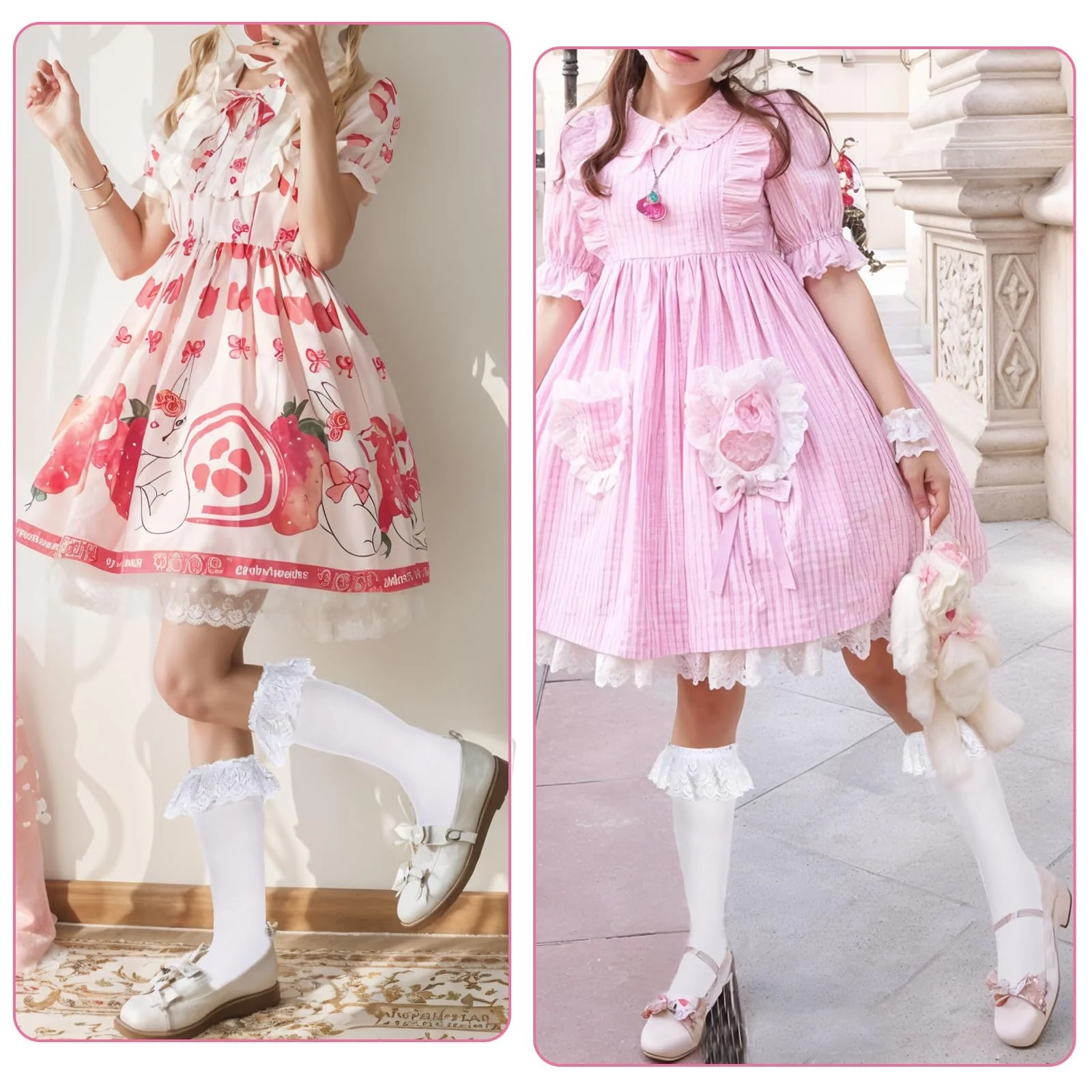 Шкарпетки гольфи з рюшами, фото №5 Шкарпетки гольфи з рюшами, фото №5