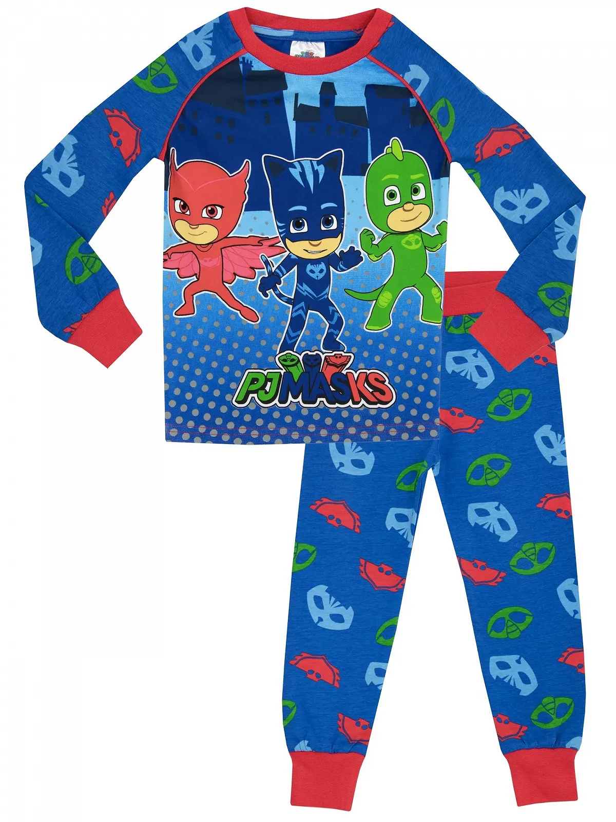 Пижама PJ Masks Catboy Owlette Gekko Slim Fit, фото №1 Пижама PJ Masks Catboy Owlette Gekko Slim Fit, фото №1