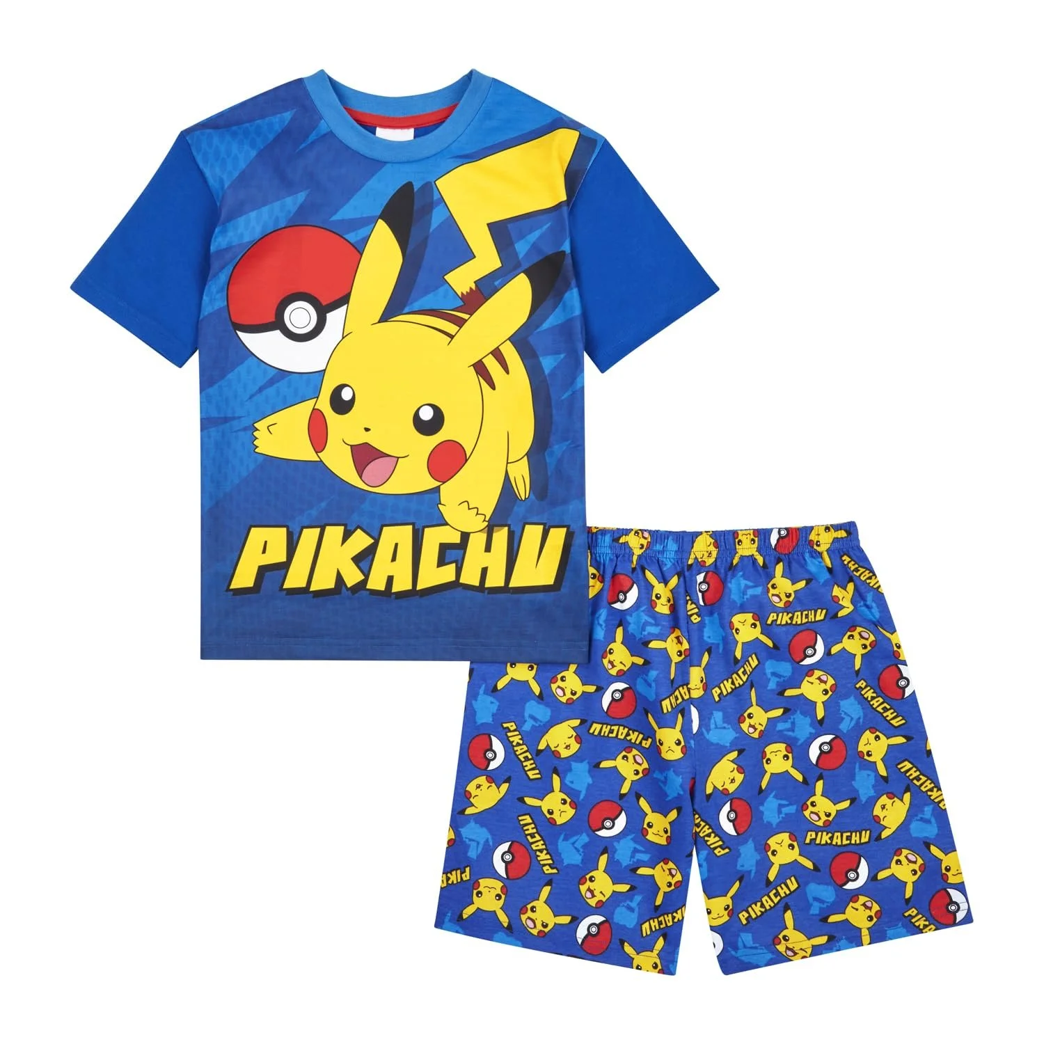 Комплект піжам Pokémon Pikachu для хлопчиків, фото №1 Комплект піжам Pokémon Pikachu для хлопчиків, фото №1