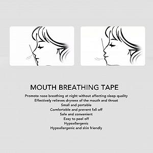 Смужка для рота для дітей, для ротового дихання, для запобігання хропінню, synthetic.ua - Фото 1
