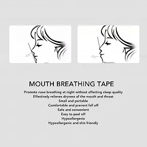 Смужка для рота для дітей, для ротового дихання, для запобігання хропінню, synthetic.ua - Фото 1