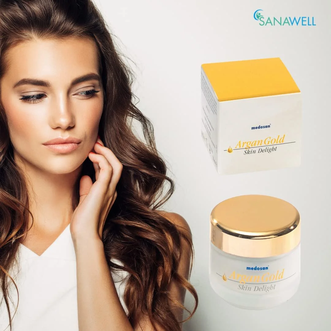 Крем для обличчя MEDOSAN ArganGold Skin Delight денний та нічний омолоджувальний з аргановою олією 50 ml, фото №5 Крем для обличчя MEDOSAN ArganGold Skin Delight денний та нічний омолоджувальний з аргановою олією 50 ml, фото №5