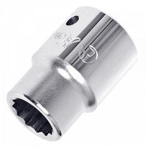 HANS Торцевая головка 3/4"DR 12-гр. 17 мм 6402M17 6402М17 synthetic.ua - Фото 1