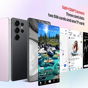 Смартфон 4Green 6.75 дюймов 3GB RAM + 64GB ROM 4G LTE 5MP + 16MP Dual SIM Metal Frame Циан synthetic.ua - Фото 1