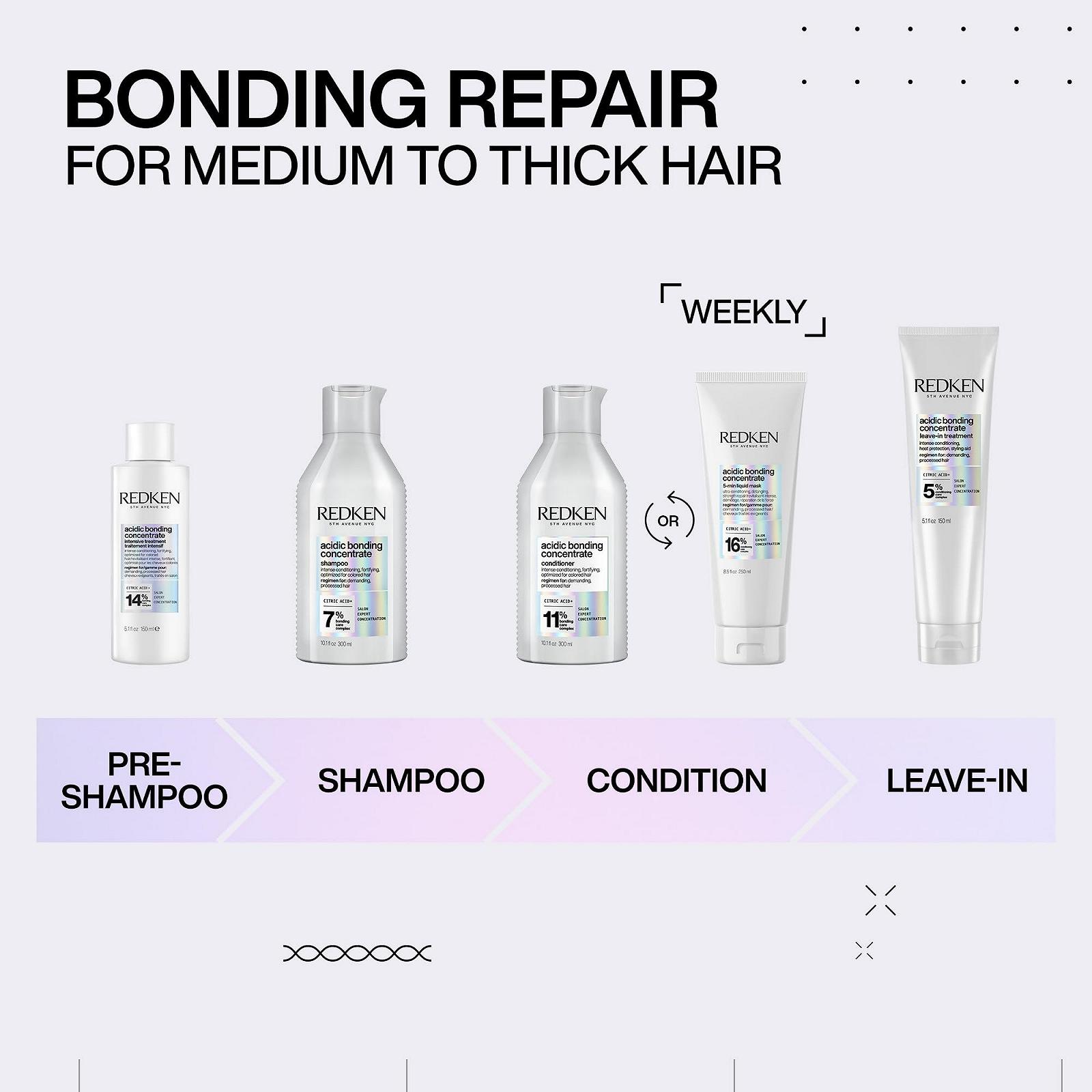 Шампунь Redken Acidic Bonding Concentrate для ухода за волосами с интенсивной защитой от потери цвета, фото №8