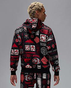 Кофта Jordan Essentials Men's Printed Fleece S synthetic.ua - Фото 1
