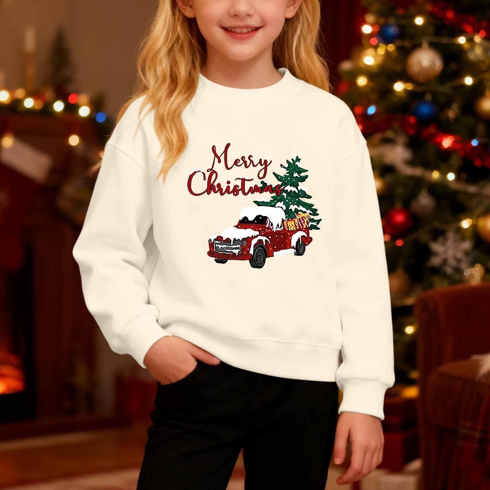 Різдвяний світшот для хлопчиків і дівчаток Generisch Claus, фото №3