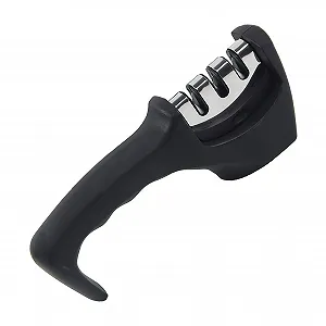 Точило для ножів ручне 3-ступінчасте професійне для кухні - Фото 1