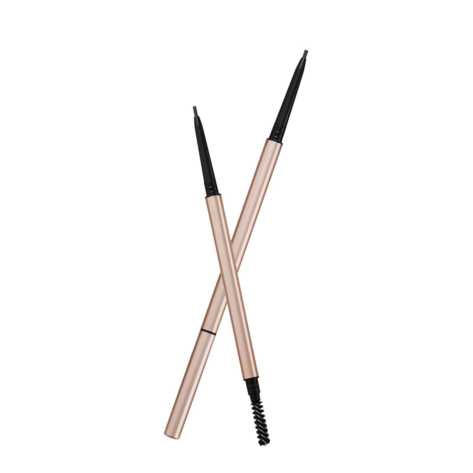 Карандаш для бровей Eyebrow Dyeing Черный Коричневый Двусторонний с щеточкой, фото №1