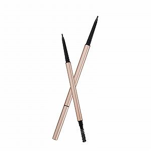 Олівець для брів Eyebrow Dyeing Чорний Коричневий Двосторонній із щіточкою - Фото 1