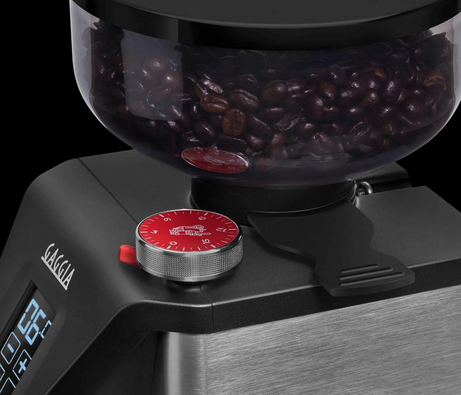 Кофемолка Gaggia Milano MDF55 250 г Черный, фото №4