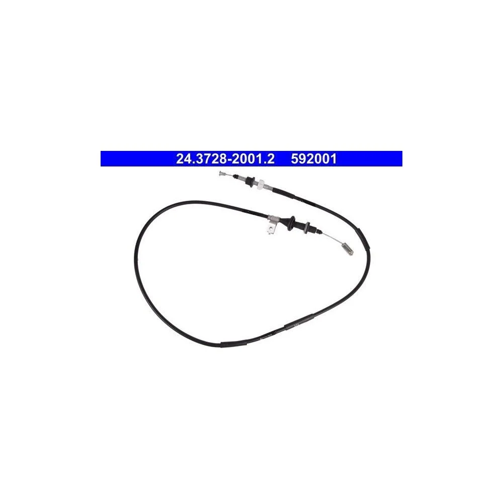 Трос сцепления ATE 24.3728-2001.2 для SUZUKI, фото №1