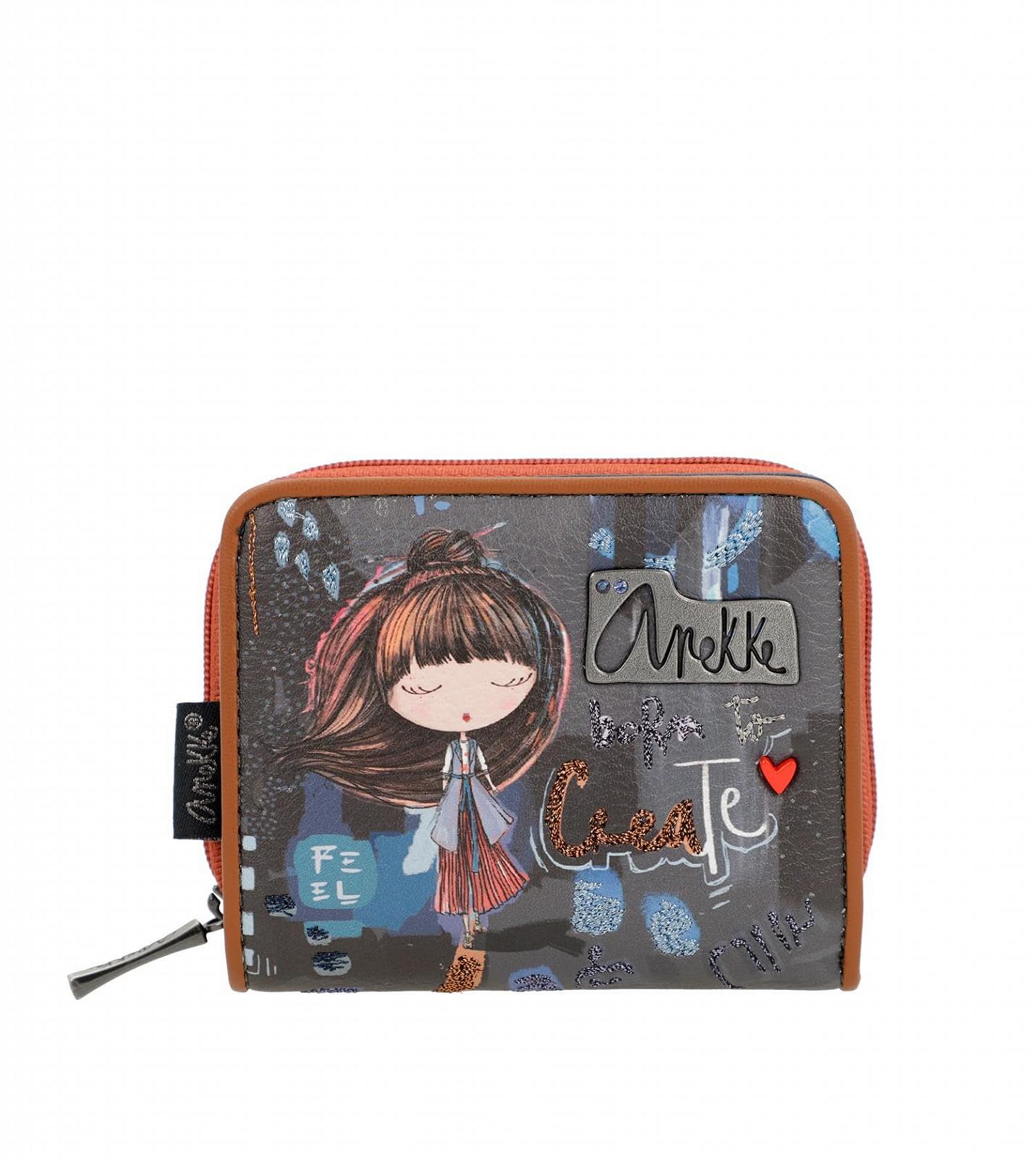 Кошелек Anekke Contemporary RFID Protection 10 см, разноцветный, фото №1