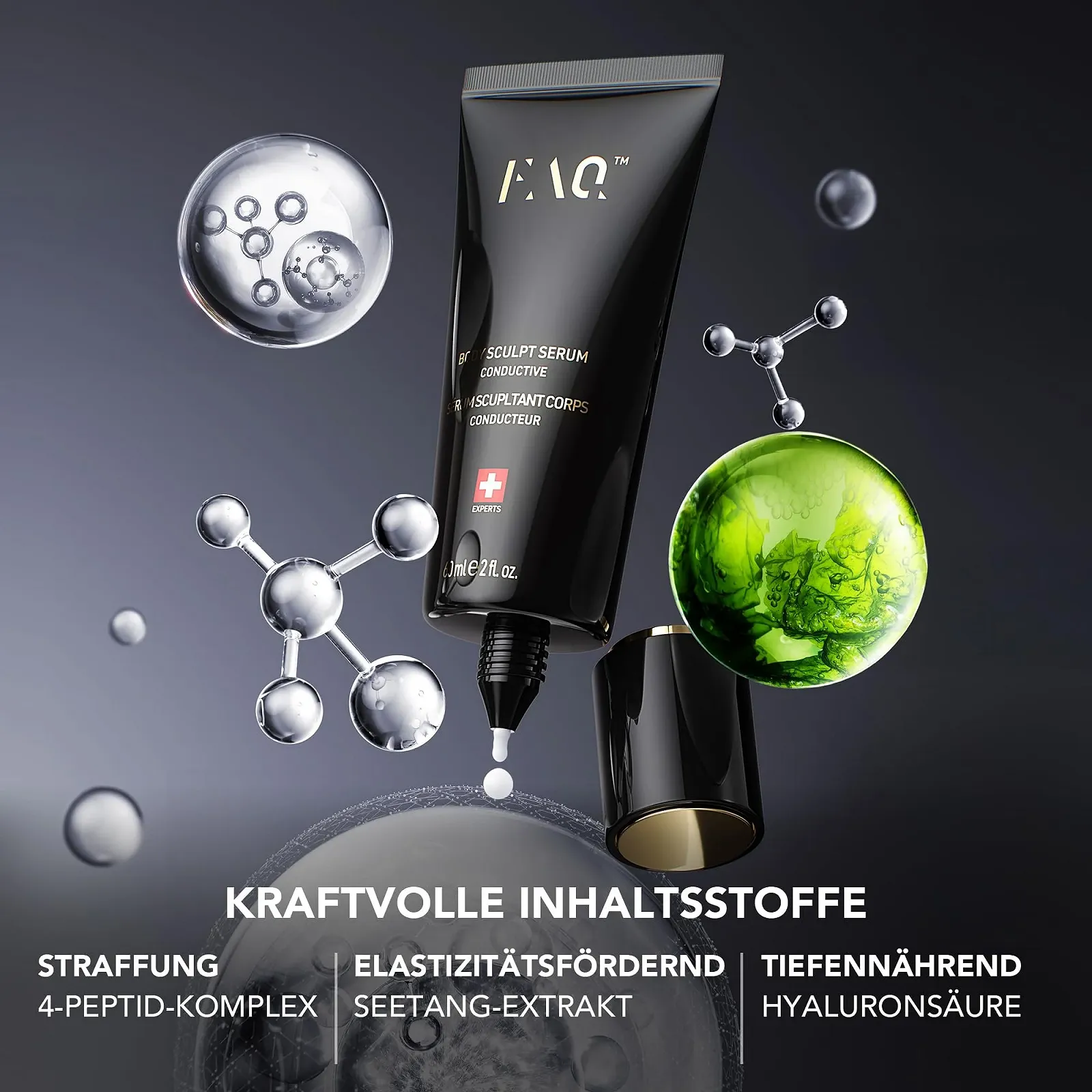 Сироватка FAQ Probiotic для регенерації шкіри голови та густого волосся з екстрактом червоної конюшини та центелли азіатської, фото №5