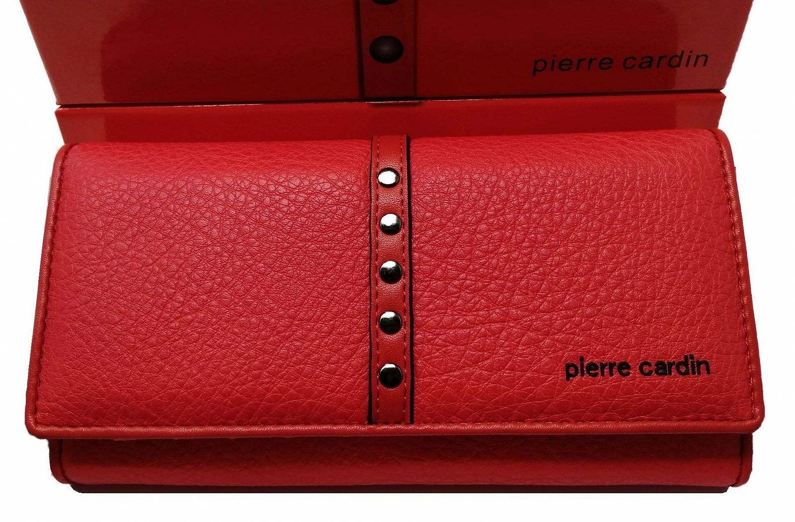 Кошелек Pierre Cardin Женский Большой Искусственная Кожа Красный, фото №6
