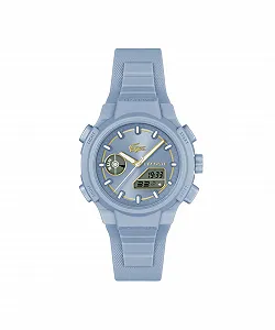 Чоловічий Аналоговий Цифровий Годинник Lacoste LC33 Колекція з Силіконовим Ремінцем - Фото 1