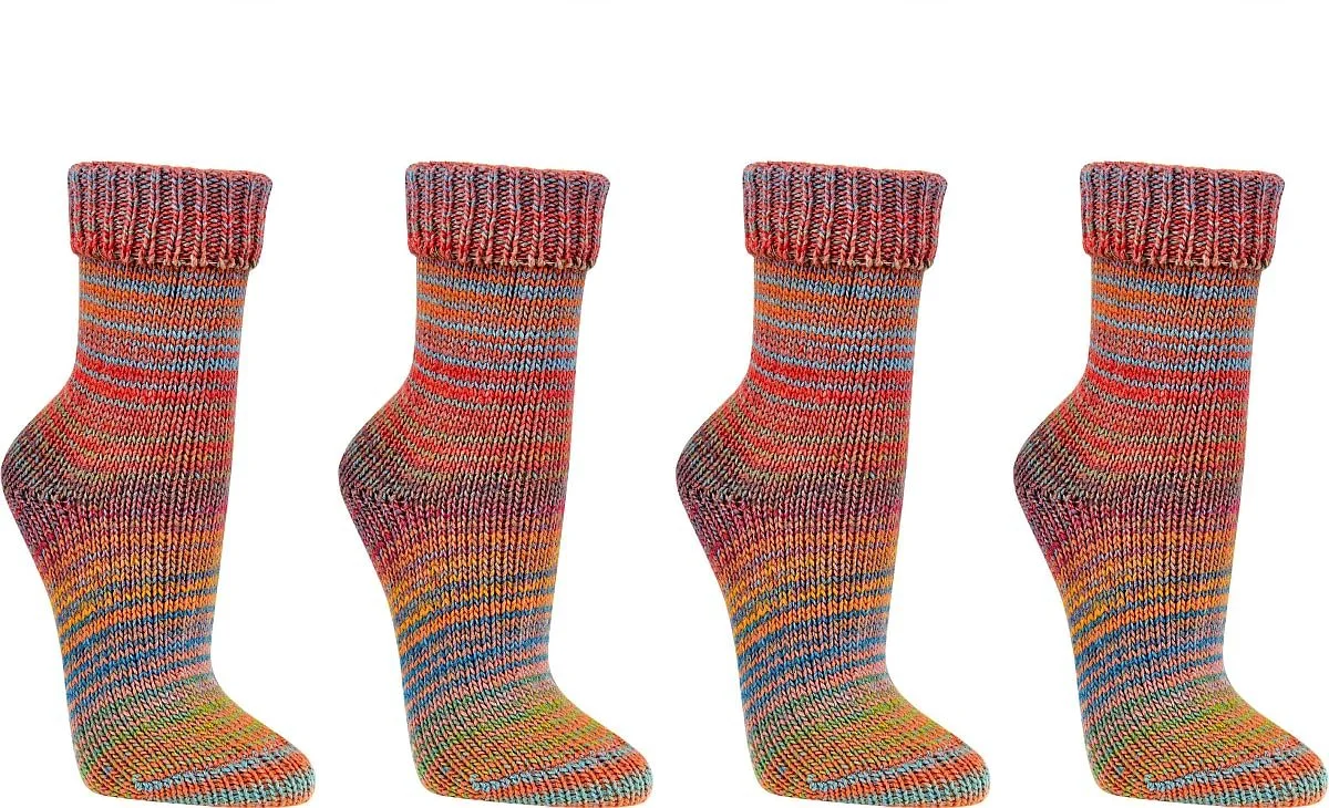 Шкарпетки WOWERAT Вовна Скандинавський Стиль 2 пари в 1 кольорі, фото №3