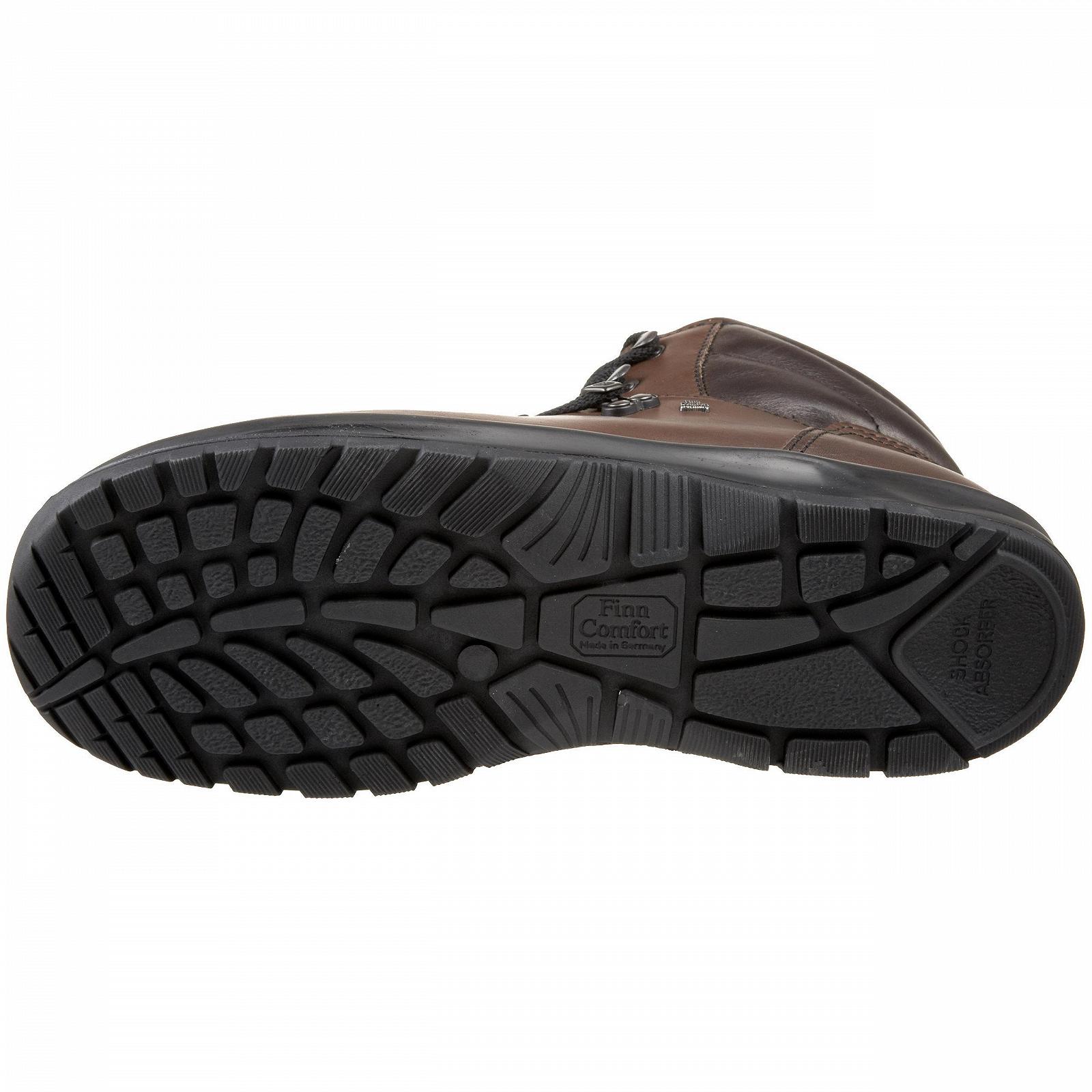 Черевики Finn Comfort Garmisch 3911 Коричнева шкіра, фото №4