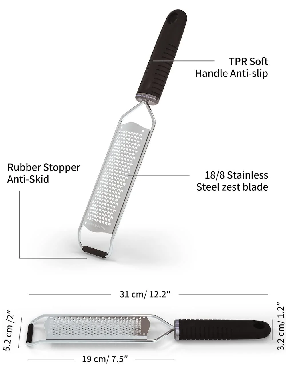 Терка для сыра, лимона, цедры, пармезана, фото №4