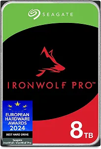 Купити Внутрішній жорсткий диск 3.5" Seagate IronWolf Pro 8TB SATA III (ST8000NT001) - Фото 1 Внутрішній жорсткий диск 3.5" Seagate IronWolf Pro 8TB SATA III (ST8000NT001) - Фото 1
