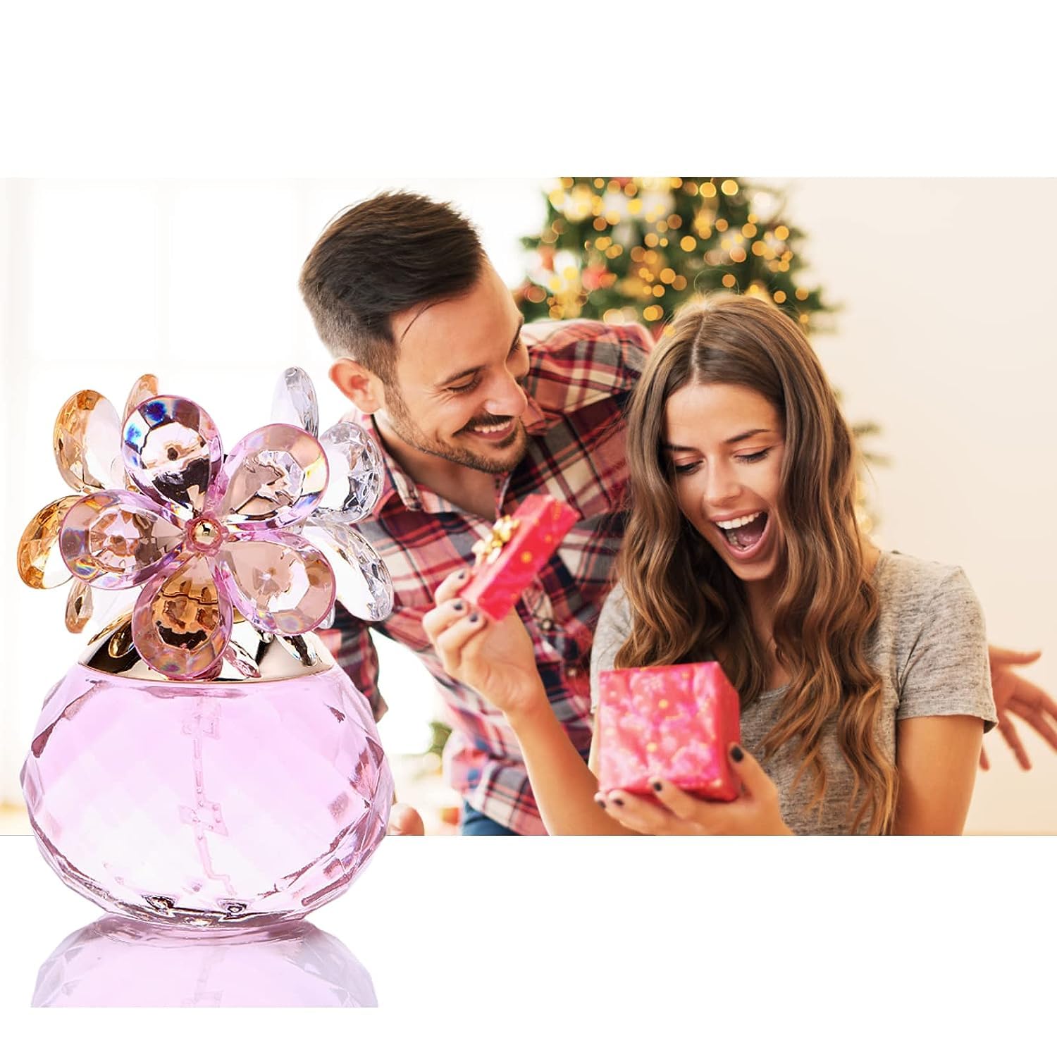 Парфуми Fresh Floral Fruity Fragrance Eau de Parfum Для жінок Свіжі квіти та фрукти (2 фл оз/60 мл) Чорний, фото №3