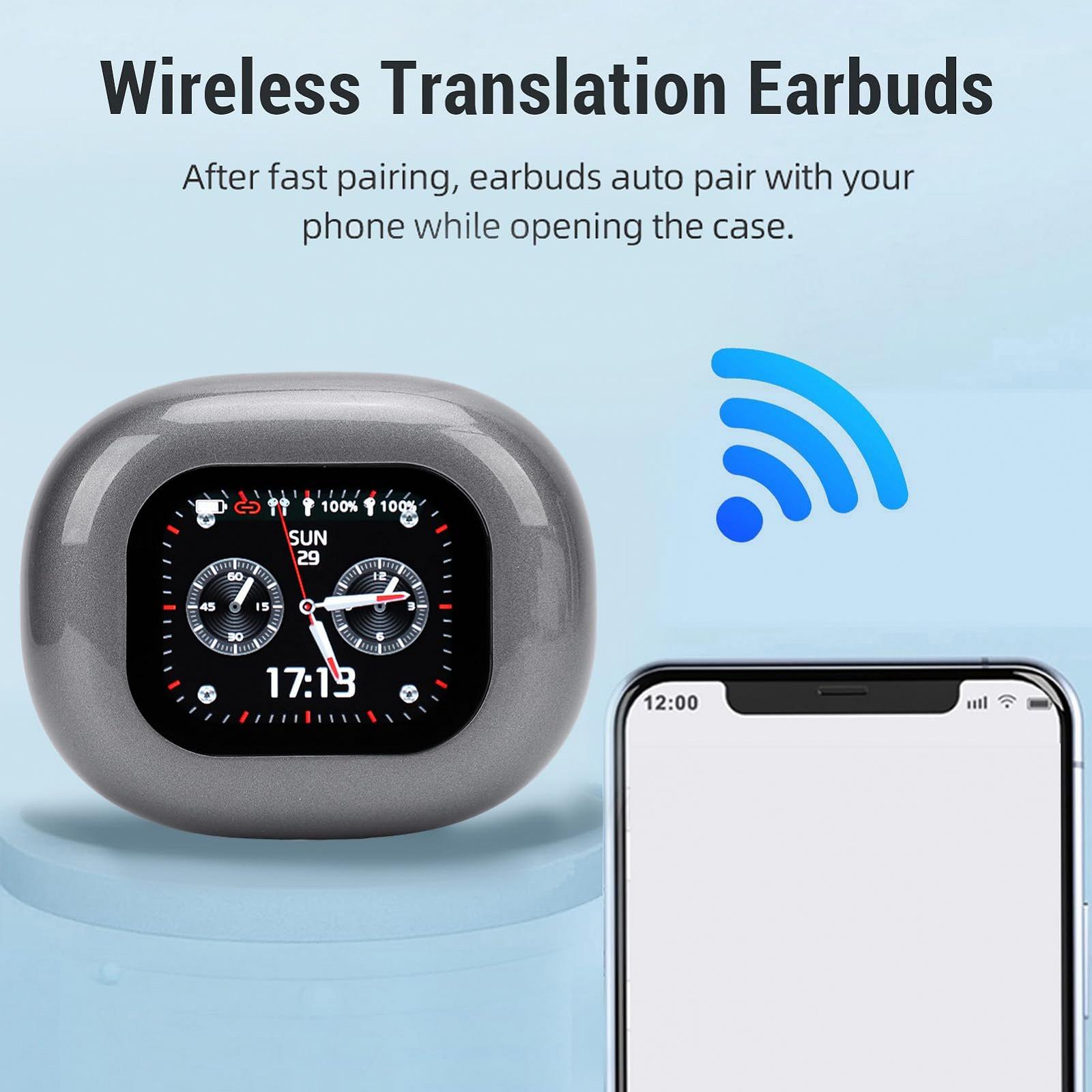 Наушники-переводчики Черный, фото №2