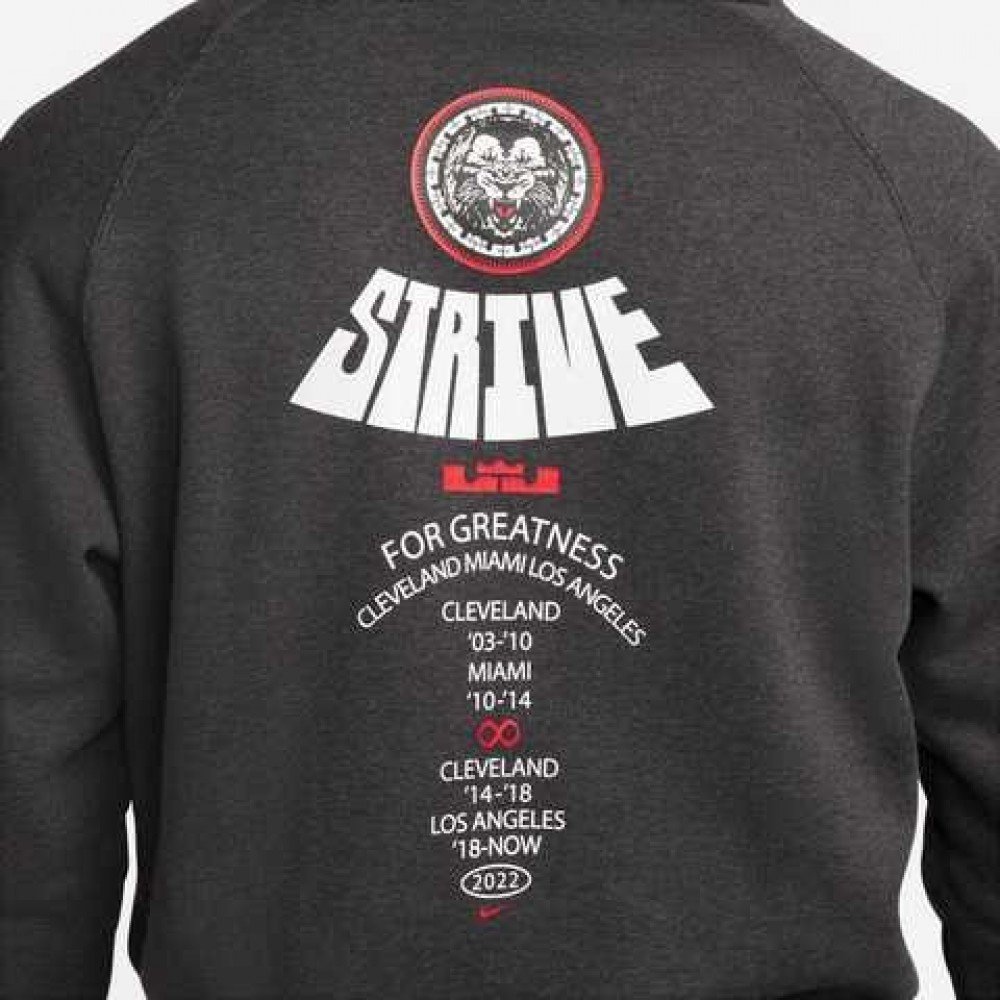 Худі Nike Lebron Pullover Basketball Hoodie Grey L, фото №2