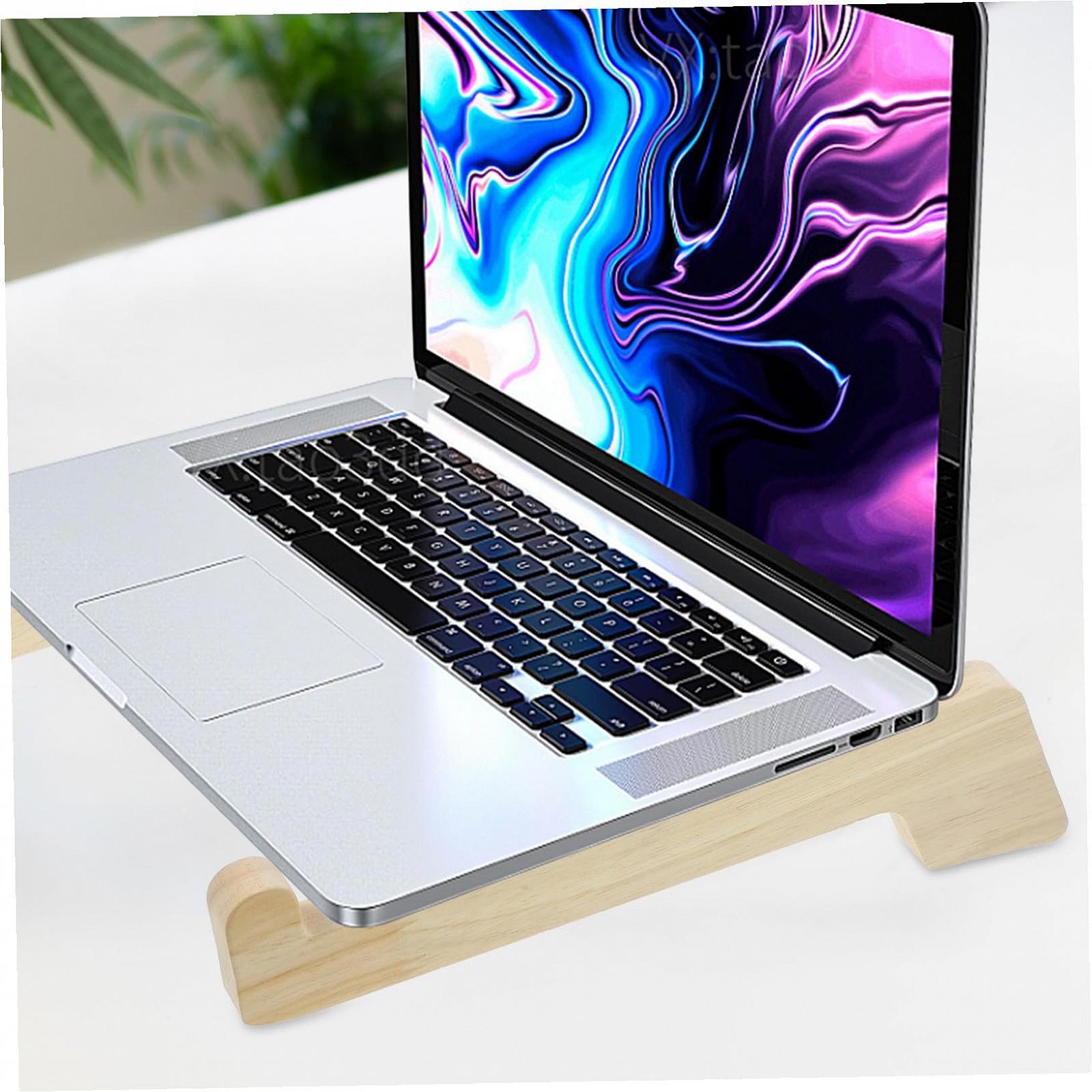 Подставка для ноутбука Деревянная, 2 шт., фото №3