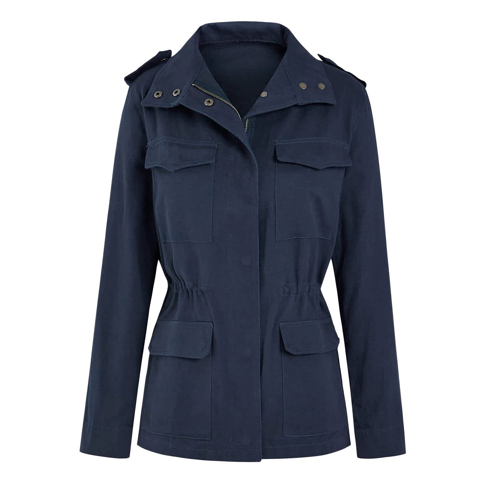 Переходная Куртка Женская Blouson Легкая Летняя Куртка Весенняя Куртка Тренч Короткая Женская Куртка Короткое Пальто Женская Куртка Элегантные Куртки Generisch, фото №2