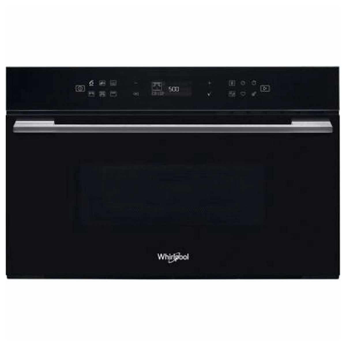 Мікрохвильова піч Whirlpool вбудовувана 31л електронне упр 1000Вт гриль дисплей чорний, фото №1