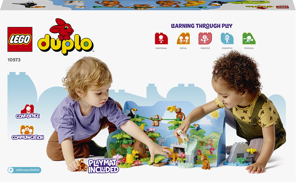 Конструктор LEGO DUPLO Дикі тварини Південної Америки (10973), фото №3