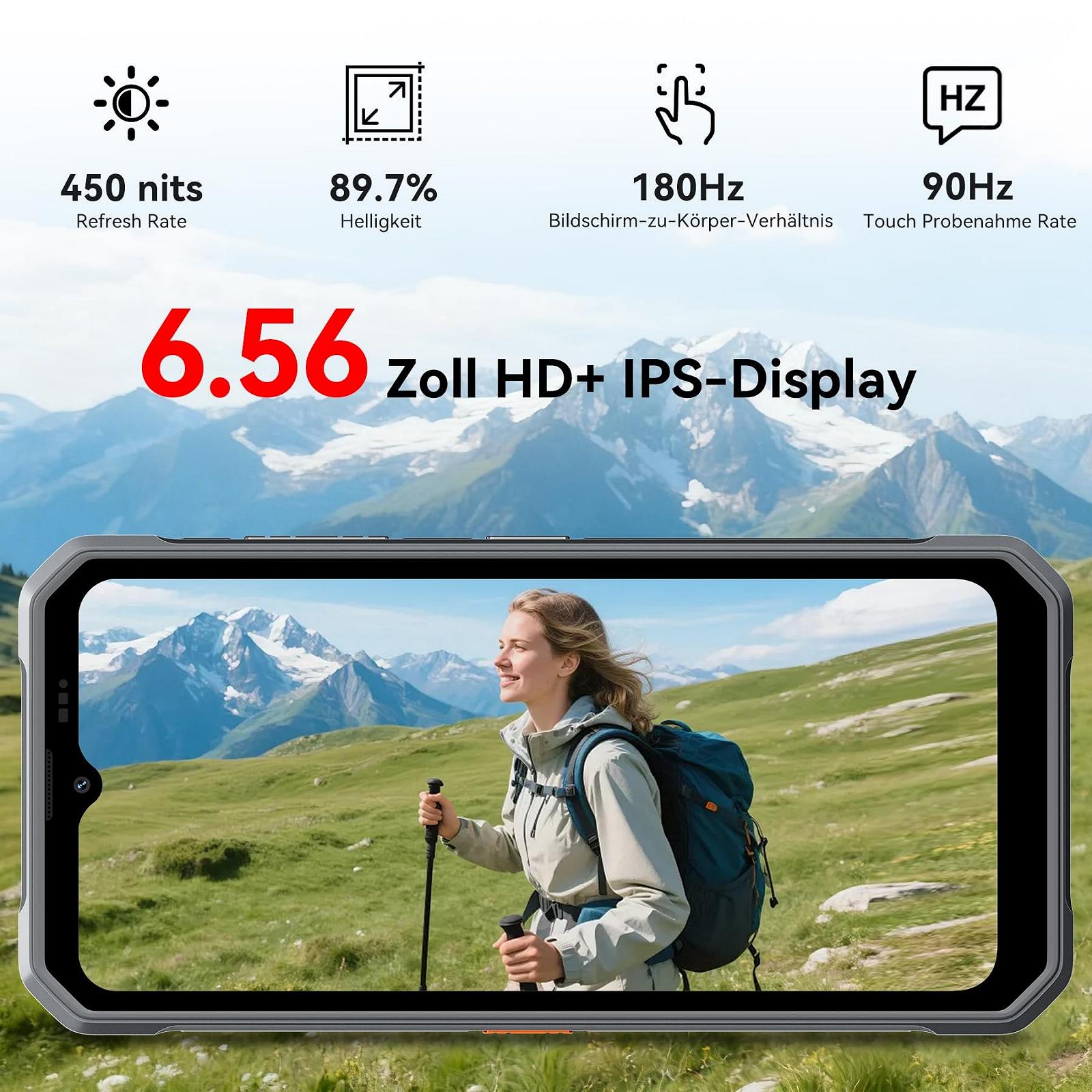 Смартфон Blackview FORT 2 24 ГБ + 256 ГБ 6.56 дюйма 90 Гц 16 Мп IP69K Android 15, фото №7
