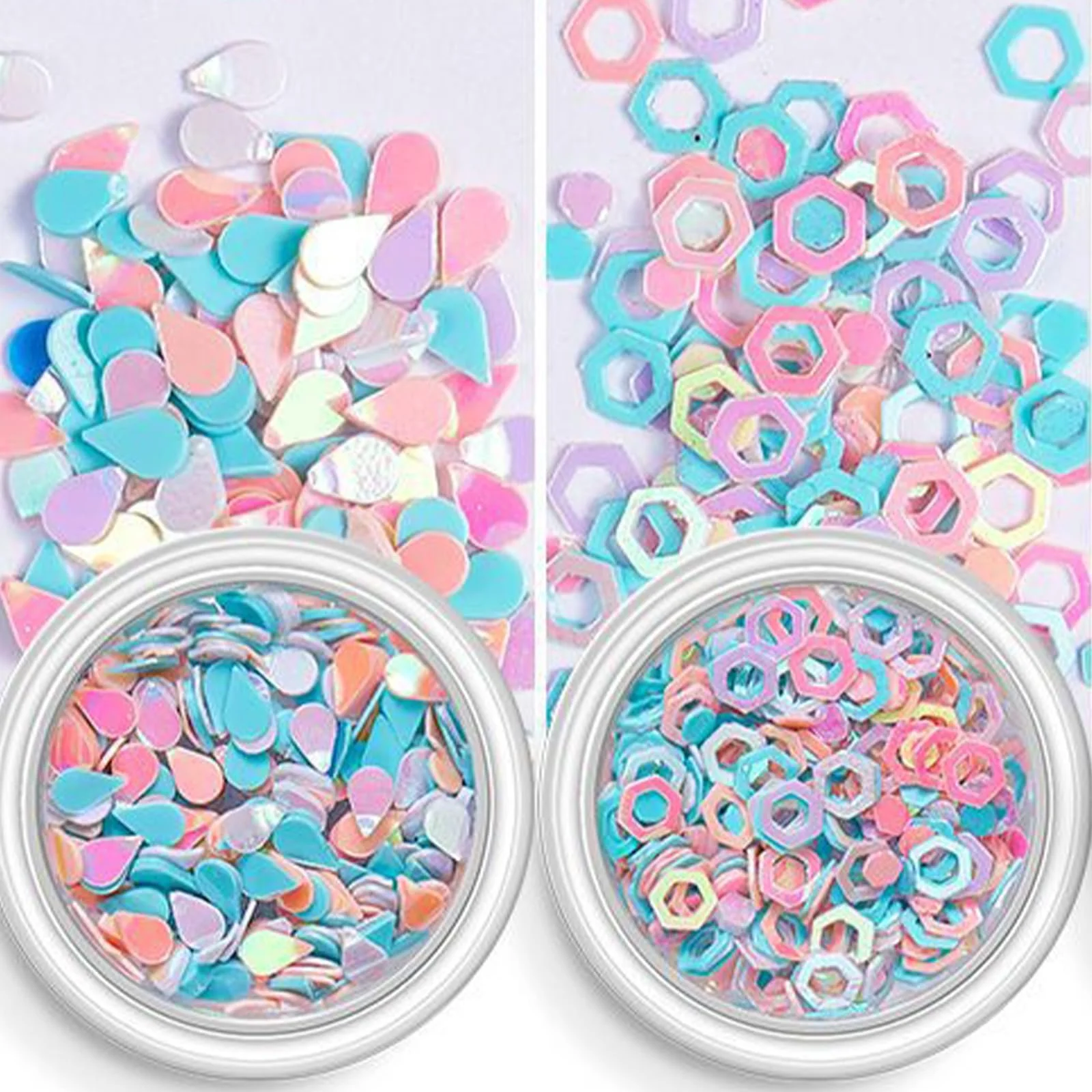 Прикраса для нігтів 3D Метелик Ведмідь Акрил 12шт, фото №6