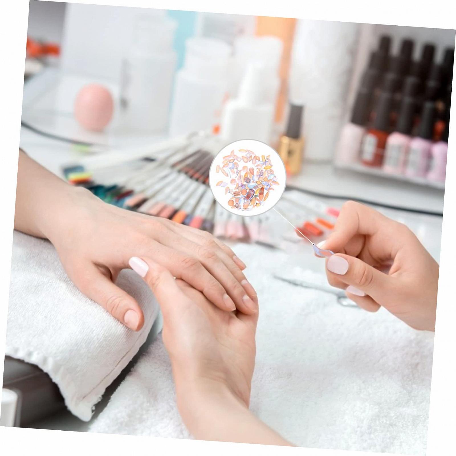 Украшения для ногтей Упаковка 100 шт. Стразы для лица Разные драгоценные камни для ногтей Стразы для ногтей Маникюр Кристаллы для ногтей Декор своими руками, фото №5