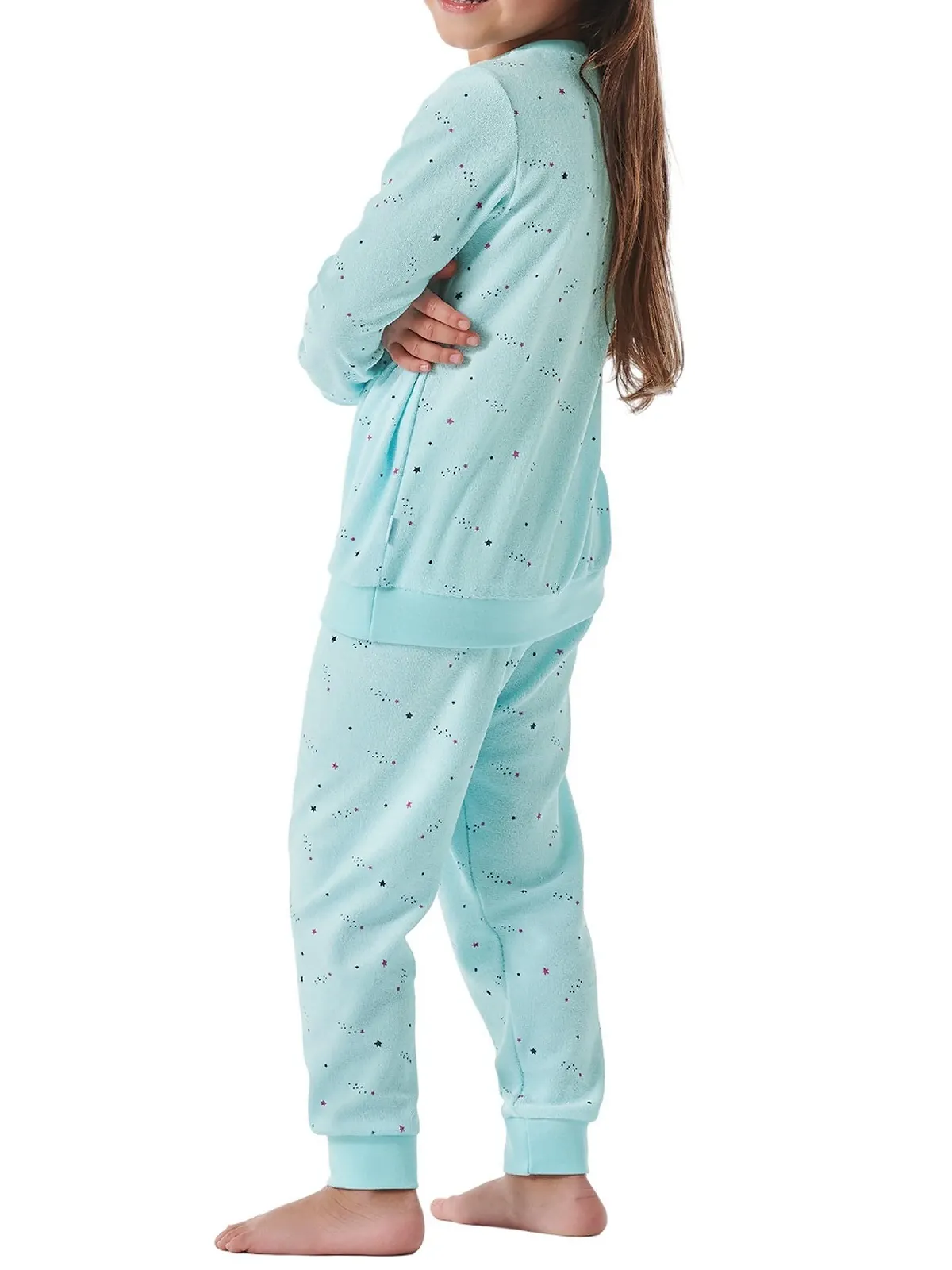 Піжама Schiesser Для дівчат Довга Unicorn, Зірки, Горошок, Лісові мотиви і Відьми, фото №3 Піжама Schiesser Для дівчат Довга Unicorn, Зірки, Горошок, Лісові мотиви і Відьми, фото №3