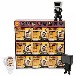 Игрушка-сюрприз с фигуркой Skibidi Toilet Mystery Figure (1310) synthetic.ua - Фото 1