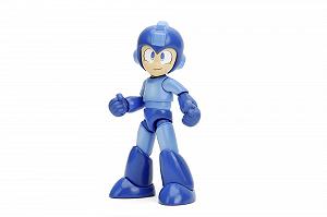 Фигурка Jada Toys Mega Man 11,5 см - подвижная коллекционная фигурка из серии видеоигр Megaman с альтернативной головой, руками и аксессуарами - Фото 1