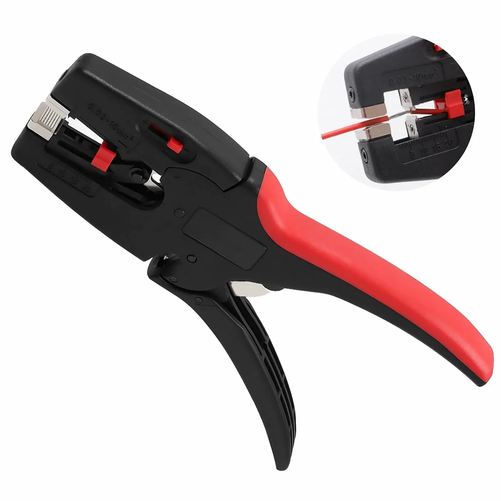 Стриппер автоматический 2-в-1 AWG 32-7 / 0.03-10 мм², фото №7