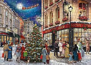 Пазл VENQI Christmas 1000 деталей 70 х 50 см synthetic.ua - Фото 1