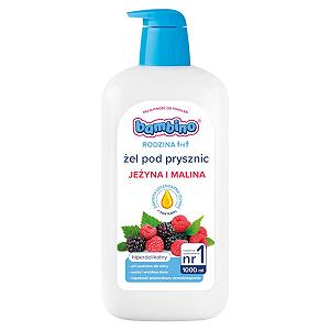Гель для душу Bambino Family з ароматом ожини та малини 1000 мл - Фото 1