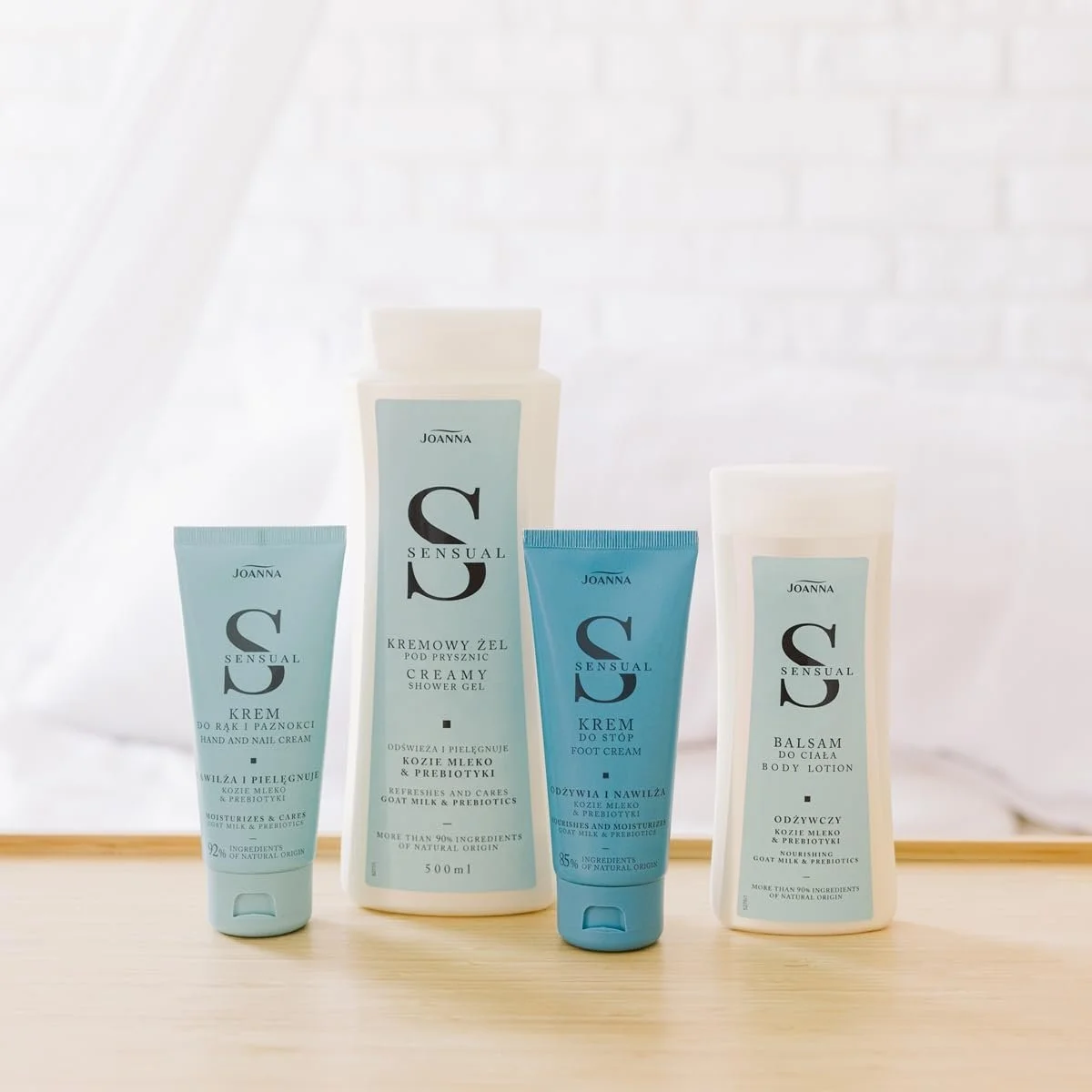 Лосьйон для тіла JOANNA Sensual Молоко кози та пребіотики Зволожуючий для сухої шкіри 200 г, фото №5 Лосьйон для тіла JOANNA Sensual Молоко кози та пребіотики Зволожуючий для сухої шкіри 200 г, фото №5
