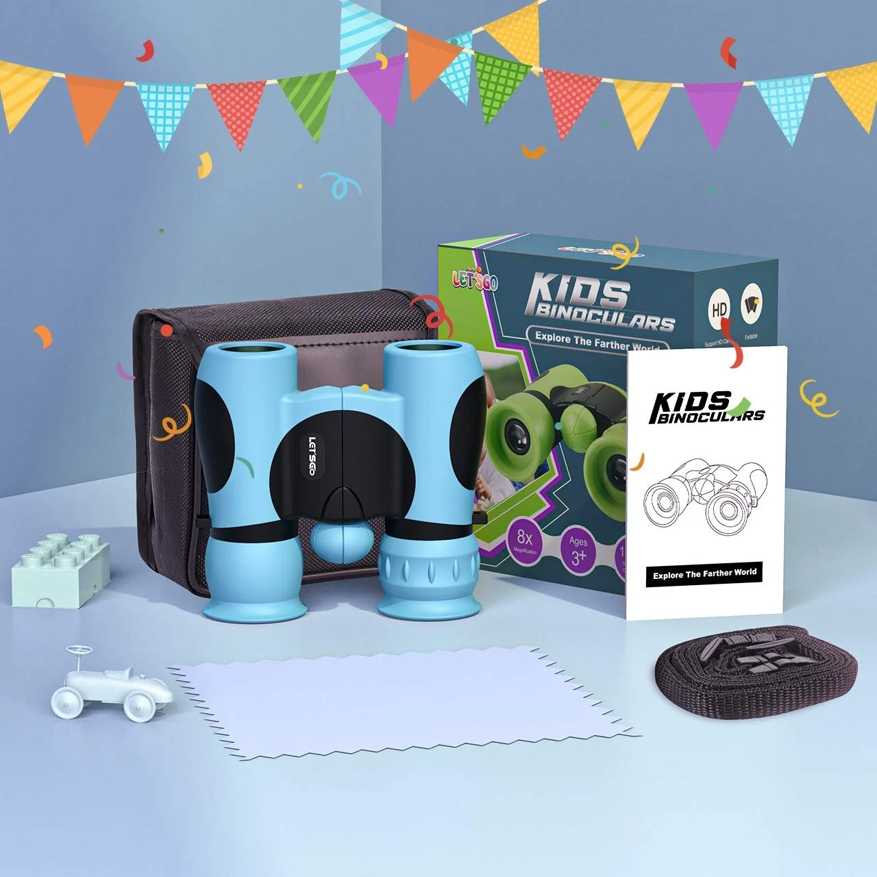 Бінокль дитячий LetsGO toyz 2020 8 x 21, фото №7