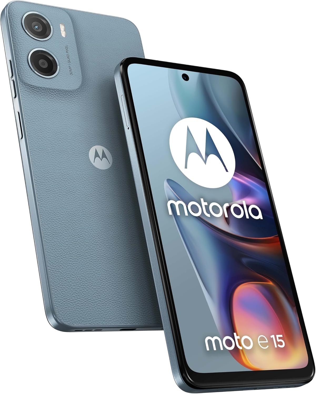 Смартфон Motorola Moto E15 2/64GB 6.67" Blue (Mist), фото №6