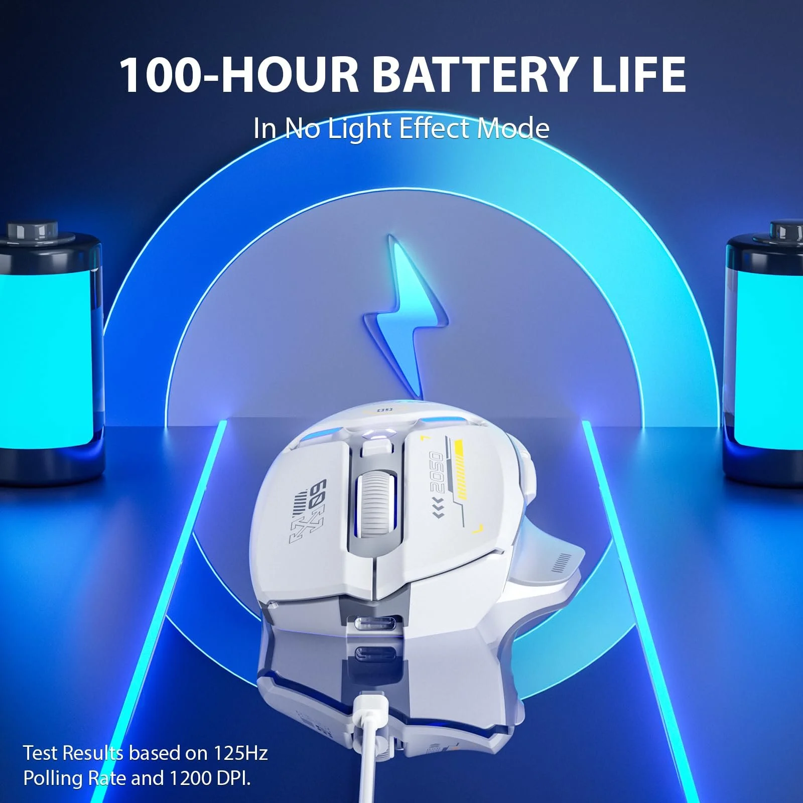 Мышь Игровая Беспроводная inphic IN9 Tri-Mode 2.4G Wireless/Type-C Wired/Bluetooth, 10k DPI, Полностью Программируемая, RGB Подсветка, Перезаряжаемая, фото №9 Мышь Игровая Беспроводная inphic IN9 Tri-Mode 2.4G Wireless/Type-C Wired/Bluetooth, 10k DPI, Полностью Программируемая, RGB Подсветка, Перезаряжаемая, фото №9